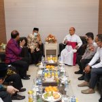 Kapolda Sulsel Dampingi Kunjungan Silaturahmi Ketua PBNU Ke Gereja Katedral Makassar