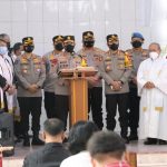 Kapolda Sulsel Pantau Pengamanan Gereja pada Perayaan Kenaikan Isa Al-Masih di Makassar