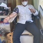 Kepala Desa Kenje , Ajak masyarakat Donor Darah