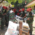 Personil Satuan Tugas TMMD/N 50 Kota Terima Perlengkapan Program KAPORLAP