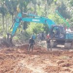 Bangun Jalan Negri Talang Maur Dengan Sesuai Target, Ini Yang Dilakukan Satgas TMMD 50 Kota