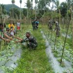 Terus Kerja Sama Dengan Masyarakat, Satgas Lakukan Ini ke Petani Kacang