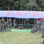 Sukseskan Kegiatan TMMD, Anggota Satgas Dengan BNBP 50 Kota Gelar Bakti Sosial Donor Darah