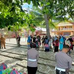 Sat Lantas Polres Majene Giat Sosialisasi Undang Undang Nomor 22 Tahun 2009 Tentang LLAJ Serta Himbauan Keselamatan Berlalu Lintas di Desa Palipi Soreang