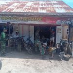 Tak Kenal Lelah, Anggota Satgas TMMD ke-111 Kodim 0306/50 Kota Gelar Kosmos di Bengkel Milik Warga Kota Gadang