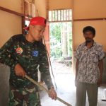 Pembangunan Rumah Layak Huni Satgas TMMD/N ke-111 Sudah Sampai Tahap Pengecatan