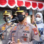 Kapolda Sulsel Tinjau Vaksinasi Drive Thru di Gerai Vaksin Presisi Polres Pelabuhan Makassar