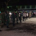 Kapolsek Bontomarannu Pimpin Apel Pelaksanaan PPKM, Ini Yang Disampaikan