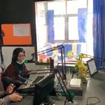 Kanit Kamsel Sat Lantas Polres Bone Sampaikan Pesan Ini Untuk Masyarakat Melalui Radio RRI 97,7 FM