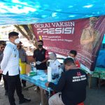 Dukung Program Pemerintah, Klinik Wira Bhayangkara Polres Gowa Gelar Vaksinasi Massal Tahap Ke II