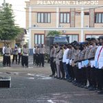 AKBP Ardyansyah Pimpin Apel Perdana Sebagai Kapolres Bone