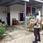 Beri Semangat Untuk Anggota Yang Sedang Isoman, Ini Yang Dilakukan Batalyon C Pelopor