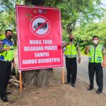 Satlantas Polres Sidrap Beri Imbauan Soal Larangan Parkir untuk Truk di Lokasi Ini