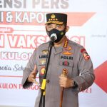 Vaksinasi dan Bansos di Jogyakarta, Kapolri Ingatkan Warga Disiplin Prokes di Sektor Ekonomi