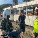 Satlantas Polres Bone Tindak Pengendara Tidak Pakai Helm