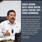 Jaksa Agung ingatkan jajaran terapkan hukum berdasarkan hati nurani