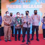 Kapolda Sulsel Hadiri Launching Road Show Vaksinasi Pelajar Yang Digelar Dinas Pendidikan Kerja sama Polda Sulsel Di SMA 09 Makassar