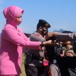 Kapolda Sulsel Pimpin Upacara Pembaretan Bintara Remaja Angkatan 45 TA.2021, Direktorat Samapta Polda Sulsel.