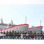 Menhan Prabowo Serahkan Dua Kapal Angkut Tank Produksi Industri Pertahanan Dalam Negeri Kepada TNI AL