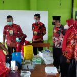 Tripika Kec Somba Opu Gowa Tinjau Pelaksanaan Vaksinasi Di SDN Samata