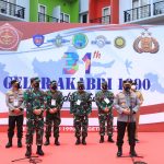 Panglima TNI dan Kapolri Hadiri Vaksinasi dan Baksos Akabri 1990