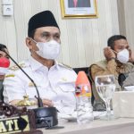Bupati Hadiri Rakor Pengendalian dan Penanganan Covid-19 Tingkat Prov. Sulsel.