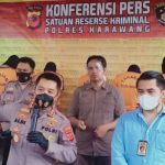 Polres Karawang Ungkap Pembunuh Bos Warung Padang