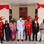 Siarah Ke Makam Pahlawan Sultan Hasanuddin, Kapolres Gowa Gunakan Pakaian Adat Makassar