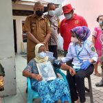 Momentum Hari Pahlawan, Kabinda Sumut Vaksin Veteran di Medan Deli