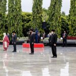 KETUA MA HADIRI PERINGATAN HARI PAHLAWAN TAHUN 2021 di TMP KALIBATA