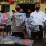 8 Orang Pelaku Pemerkosa 2 Anak Di Bawah Umur Diamankan Sat Reskrim Polres Kendari