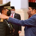 Presiden Jokowi Lantik Andika Perkasa sebagai Panglima TNI