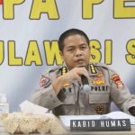 Plt KABIDHUMAS POLDA SULSEL GELAR PRESS RELEASE PENANGKAPAN TERSANGKA TERORIS DI WILAYAH LUTIM