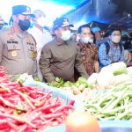 Jelang Nataru Kapolda Sulsel Bersama PLT Gubernur Sulsel Sidak Pasar Tradisional