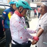 Bupati Polman Kunjungi Warga Yang Sakit di Desa Kenje