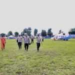 Naik Heli, Kapolri Cek Alur Lahar Erupsi Semeru dari Udara