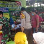 Bhabinkamtibmas Polsek Panakkukang Laksanakan Pengamanan Giat Vaksinasi Covid-19