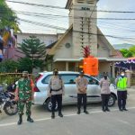 Polres Tana Toraja Pengamanan Ibadah Natal di Gereja Toraja Jemaat Sion Makale