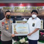 Gelar Raker Tahun 2021, Polda NTT Hadirkan Ketua Pengadilan Tinggi Kupang Sebagai Narasumber