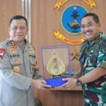 Jelang Pindah Tugas ke Maluku, Kapolda NTT Berpamitan dengan Danlantamal VII Kupang