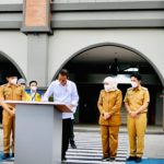 Presiden Jokowi Resmikan Pasar Pon di Kabupaten Trenggalek