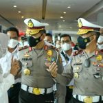 Jelang Nataru, Kakorlantas Polri Bersama Menhub dan Menteri PMK Kunjungi Pelabuhan Merak