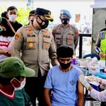 Peringati Bakti 20 Tahun Akabri 2001, Vaksinasi Massal Polres Wajo Capai Target 1.537 Peserta