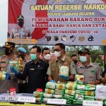 Polisi Berhasil Musnahkan Narkoba Senilai 200 Miliyar Hasil Pemeriksaan Seaport Interdiction di Pelabuhan Bakauheni