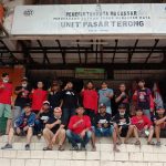 Kepala UPTD pasar terong Bapak Darwis (Tata Ronald) & TETTA BERSAMA RAKYAT Mengadakan kegiatan kerja Bakti dipasar terong Makassar