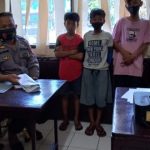 HUBUNGI PIHAK KELUARGA”, ISAP LEM DI JEMBATAN PENYEBERANGAN, EMPAT ORANG ANAK DIAMANKAN