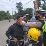 Tekan Penyebaran Covid-19 Polsek Tamalate Polrestabes Makassar Gelar Ops Yustisi