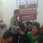 Kapolsek Tallo Memberikan pembinaan Terhadap Anak di Bawah Umur Yang Terlibat Tawuran