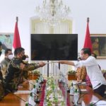 Presiden Terima Tim Seleksi Calon Anggota KPU dan Bawaslu 2022-2027