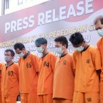 Ini Kronologis Penangkapan 11 Orang Tersangka Penyeludupan 80 Kg Sabu yang Diungkap Polda Riau